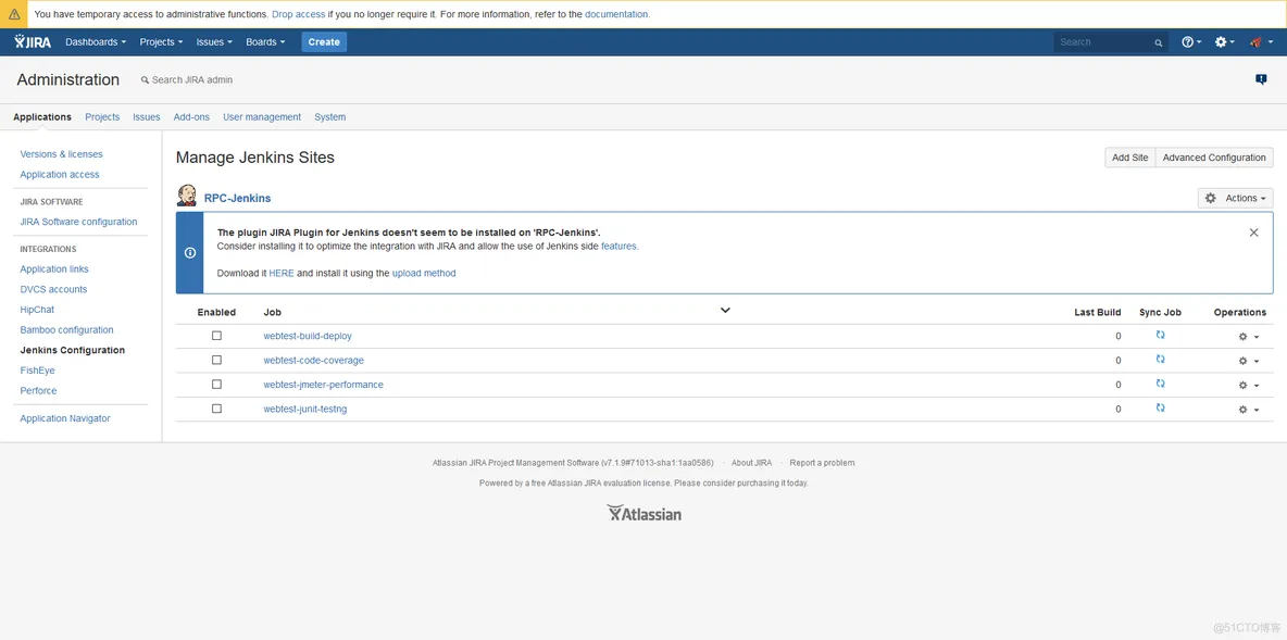 Jenkins 集成和使用JIRA Bug跟踪管理工具_触发器_08